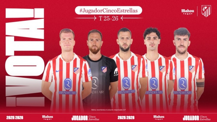 MK体育-马竞2月最佳球员候选：瑟尔洛特、奥布拉克、汉茨科、鲁杰里在列